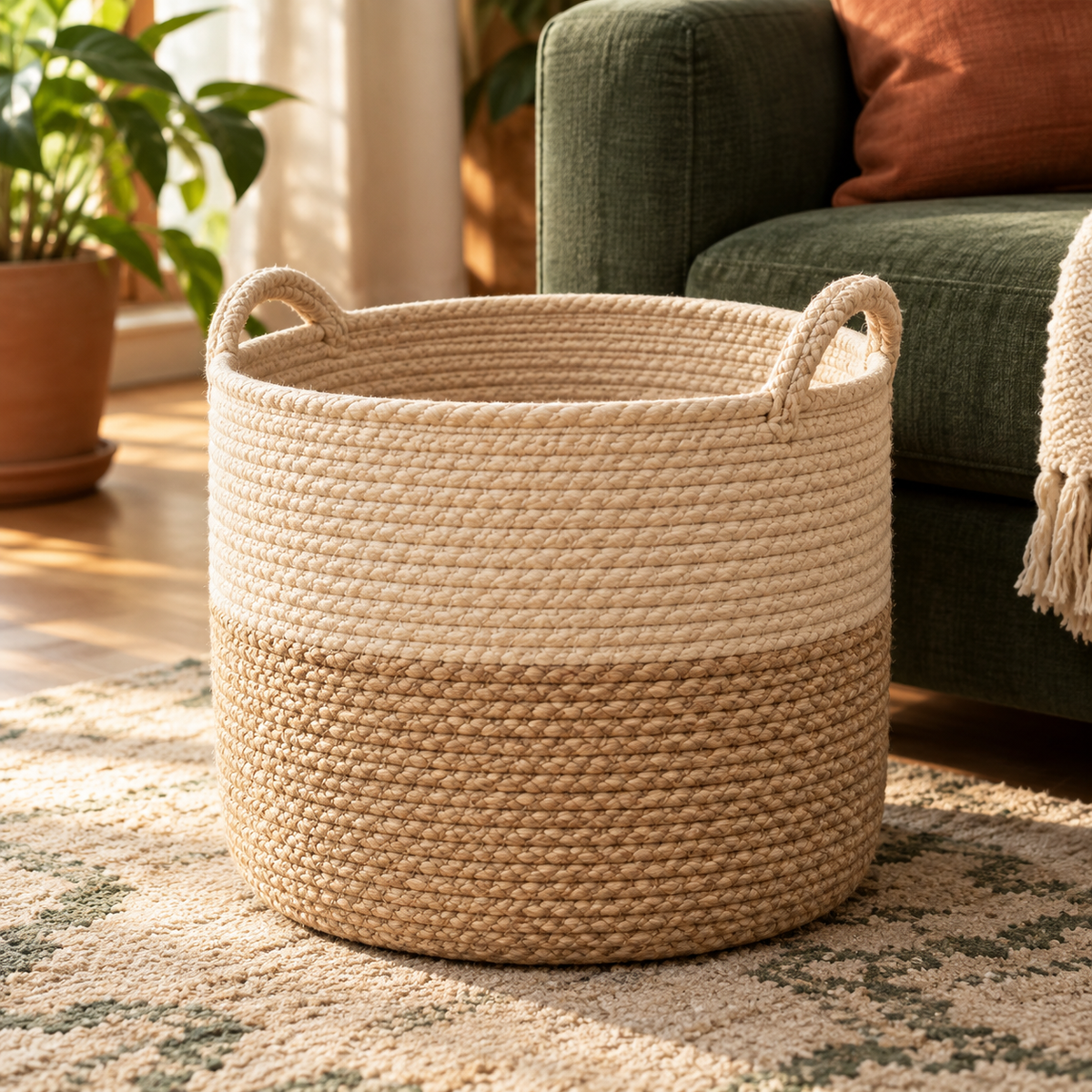 AI-generated illustrative concept: Nest Pet Toy Basket
